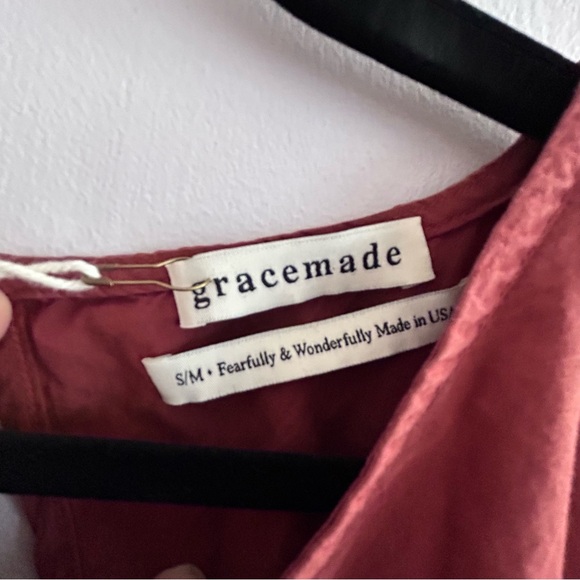 Gracemade Miriam Organic Cotton Dress S/M NWT - Picture 9 of 10